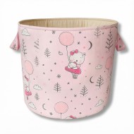 Кош за играчки Розово мече